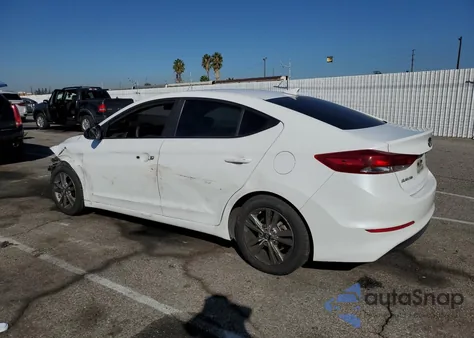 2018 Hyundai Elantra Sel z USA, uszkodzony, nr VIN 5NPD84LF4JH337633